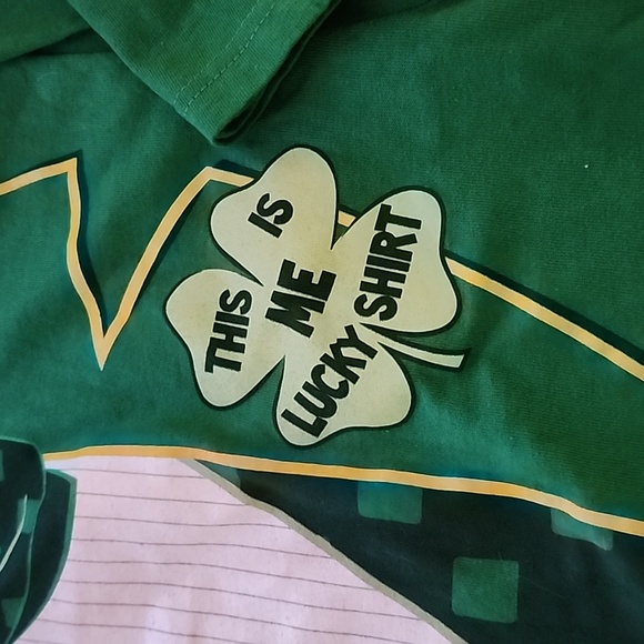 DELTA PRO WEIGHT ST. PATRICK'S DAY T--SHIRT ( SIZE - XL ). - Picture 2 of 5